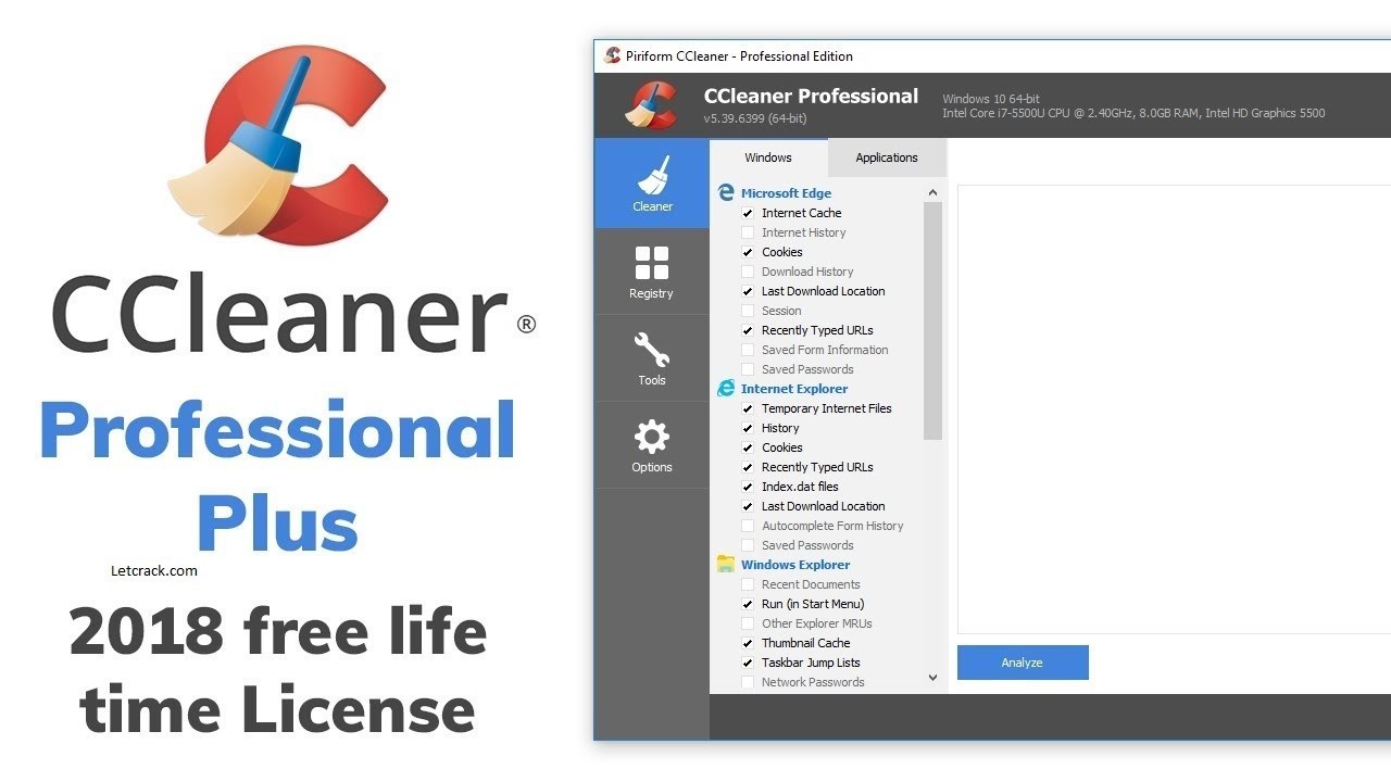 Ccleaner 5.55.7108 free version